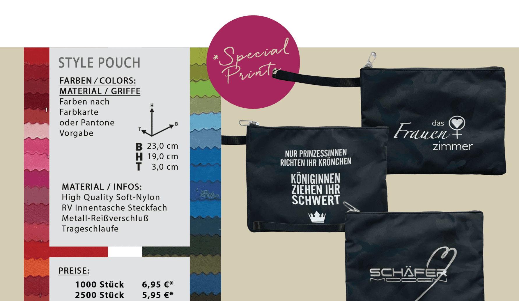 Style Nylon Pouch – High Quality Soft-Nylon